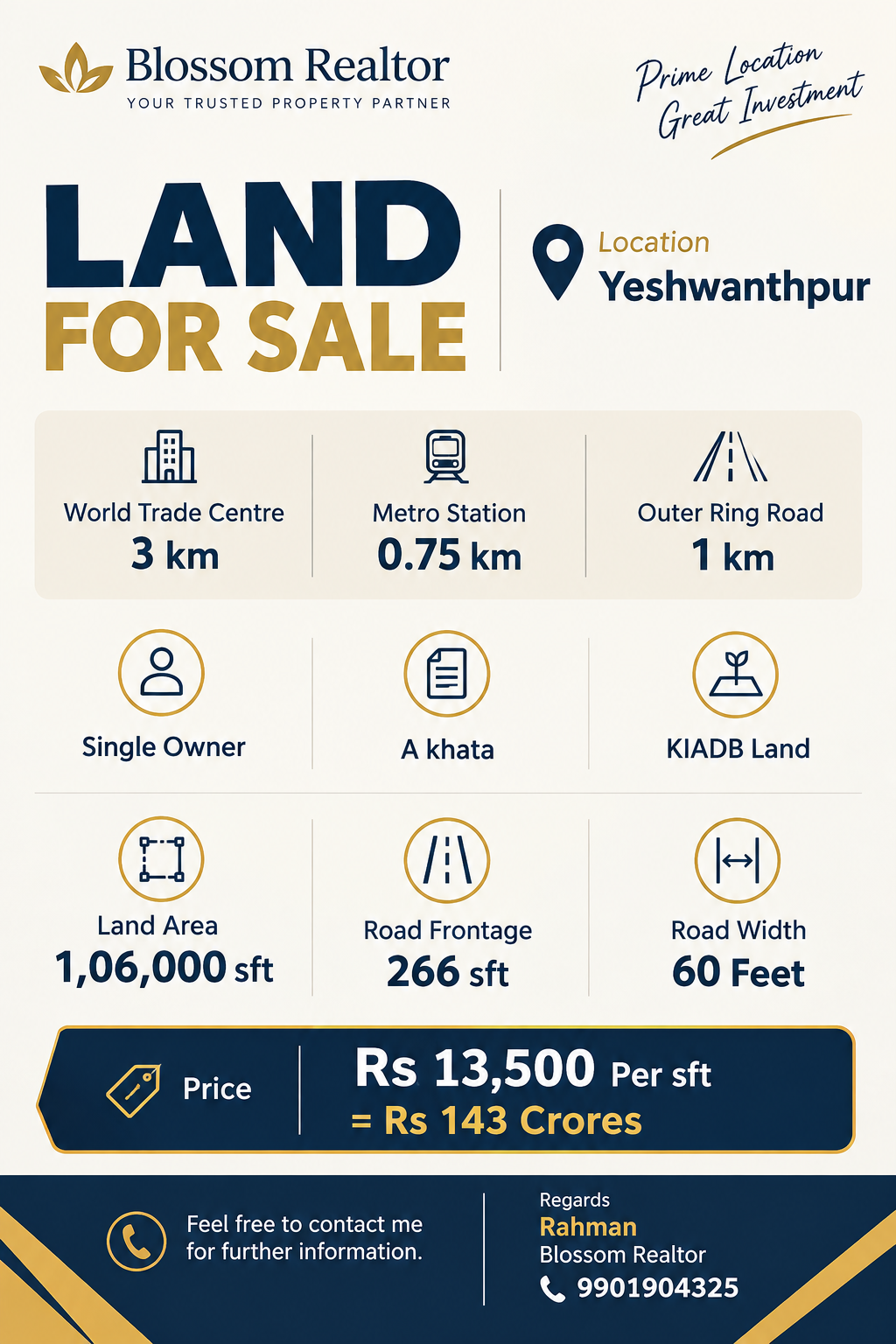 Land for sale